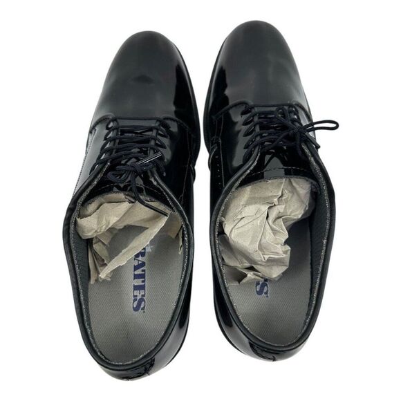 Bates Mens High Gloss Durashocks Uniform Oxford Shoe 10D (M) US E00111 NEW - Picture 10 of 14